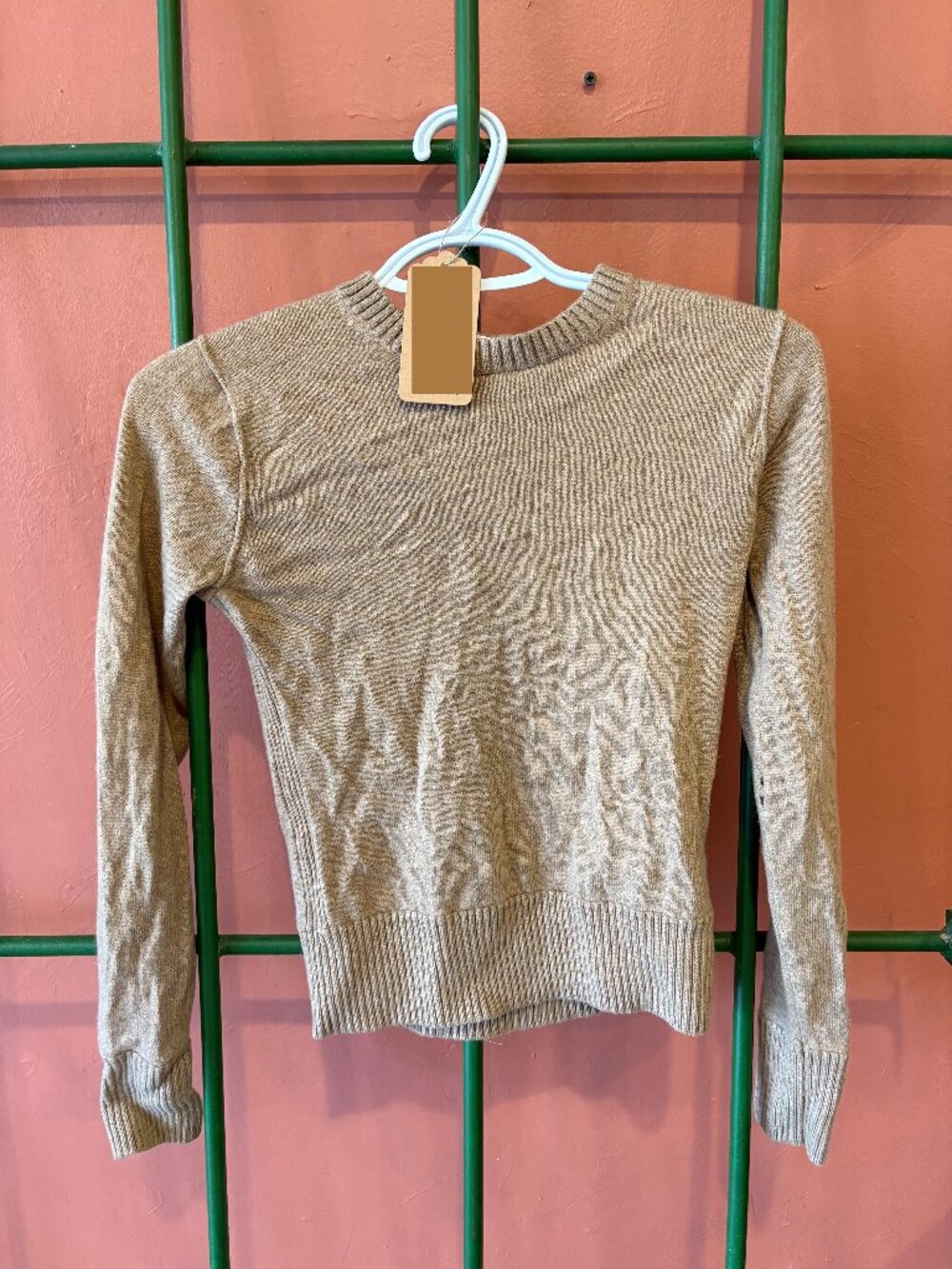 Tan Cashmere Club Monaco Sweater